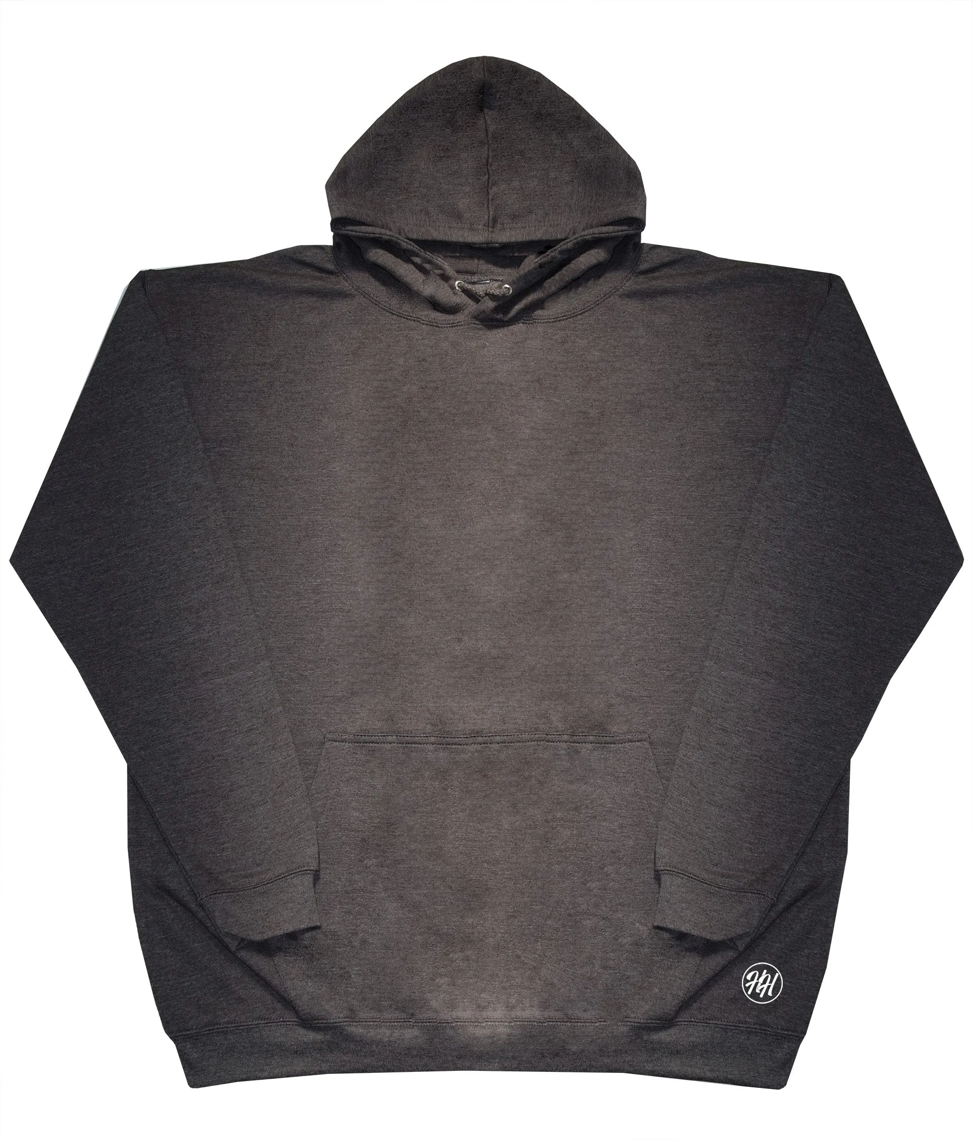 Blank 'No Mood' - Charcoal Huge Oversized Original Hoody