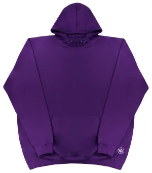Blank 'No Mood' - Purple Huge Oversized Original Hoody