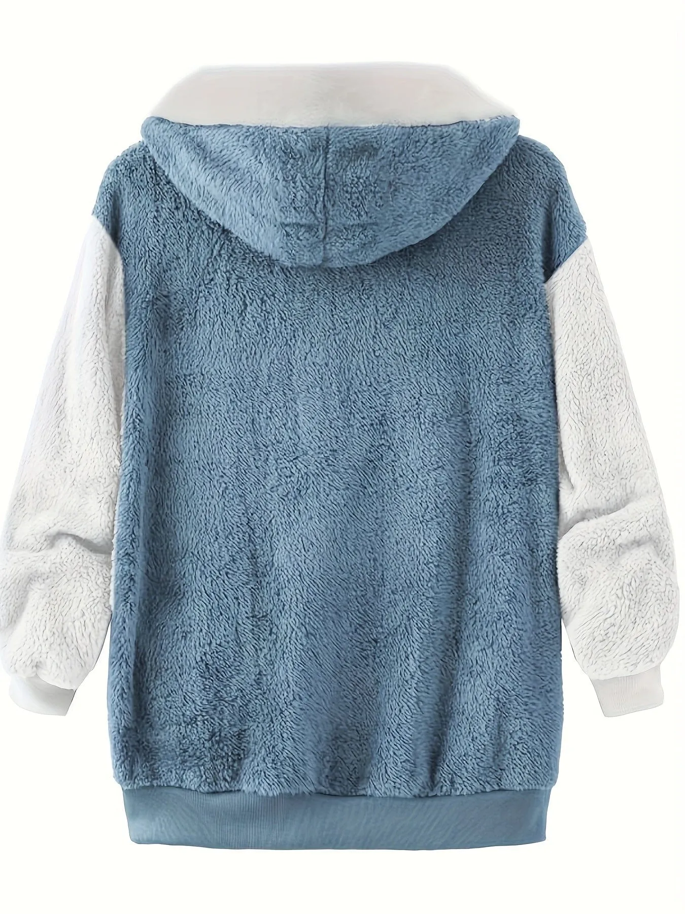Casual Color Block Hoodie