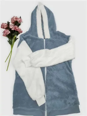 Casual Color Block Hoodie