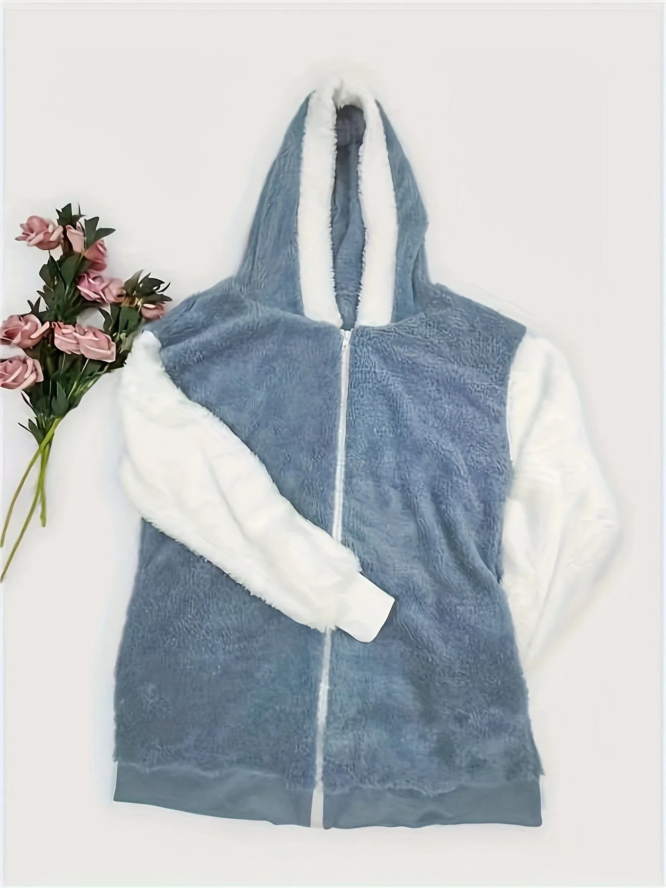 Casual Color Block Hoodie