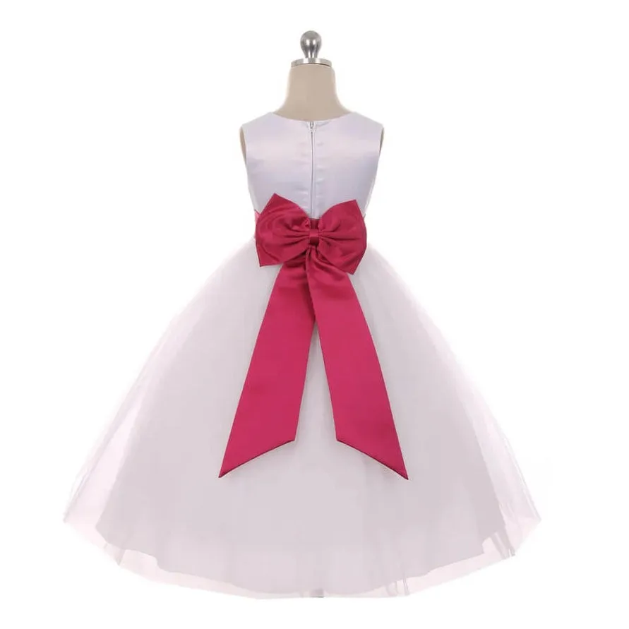 Classic Dolly Dress - Pink Sash