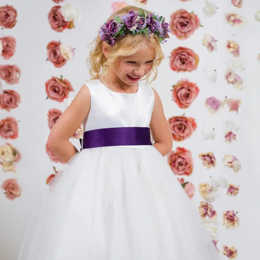 Classic Dolly Dress - Pink Sash