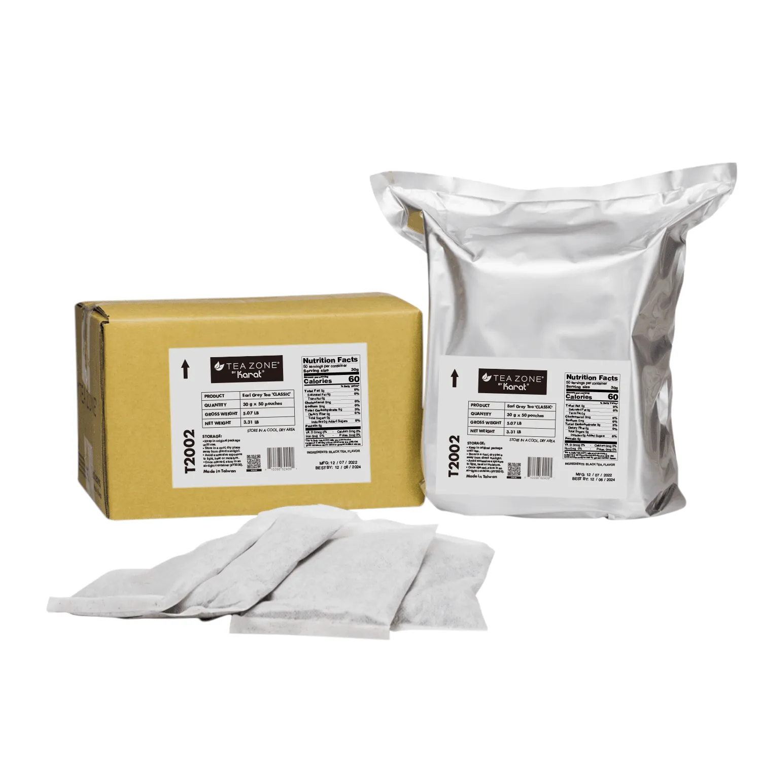 Classic Earl Grey Tea - Case of 50 bags