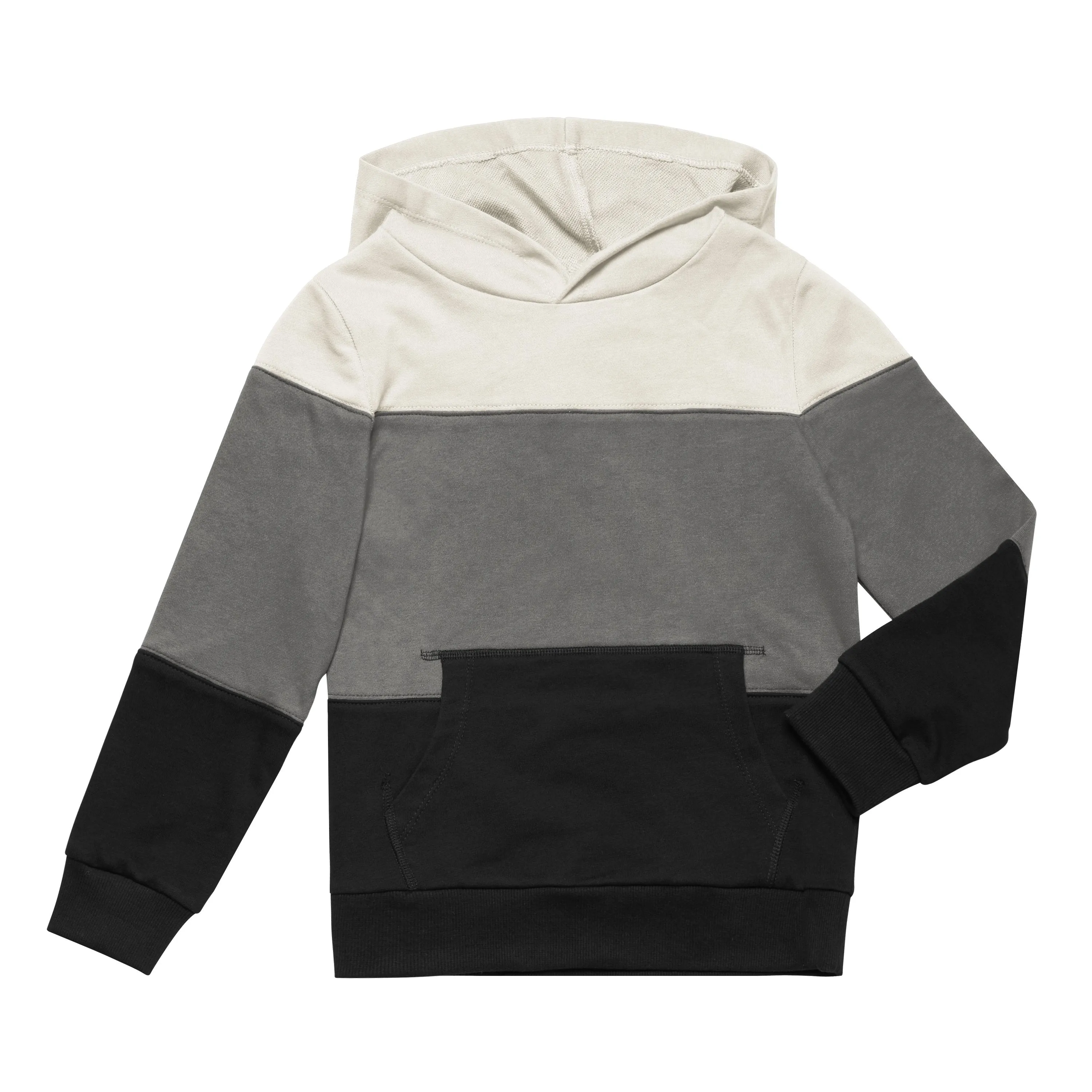 Color Block Stripe Hoodie