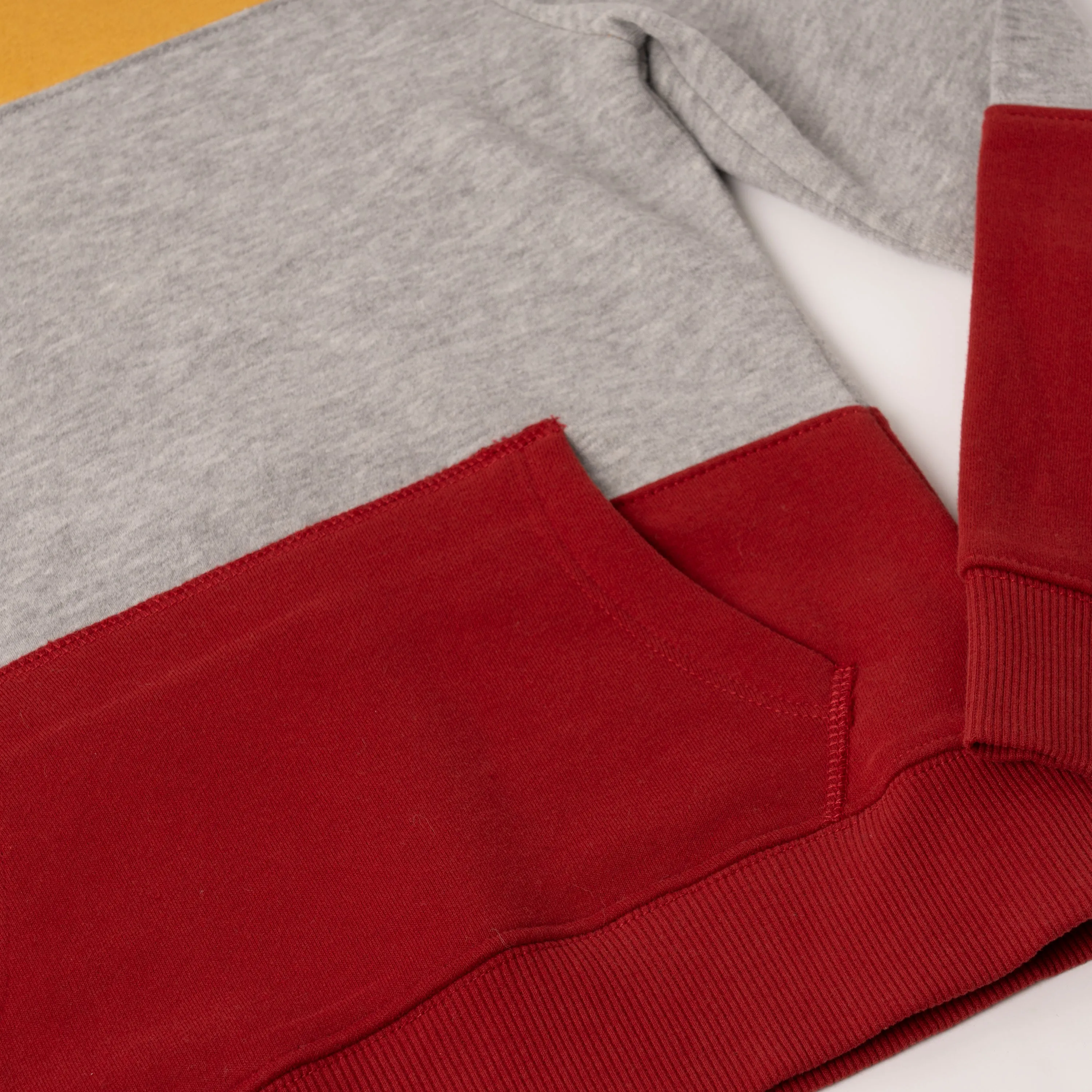 Color Block Stripe Hoodie