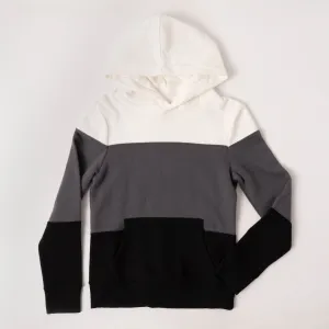 Color Block Stripe Hoodie