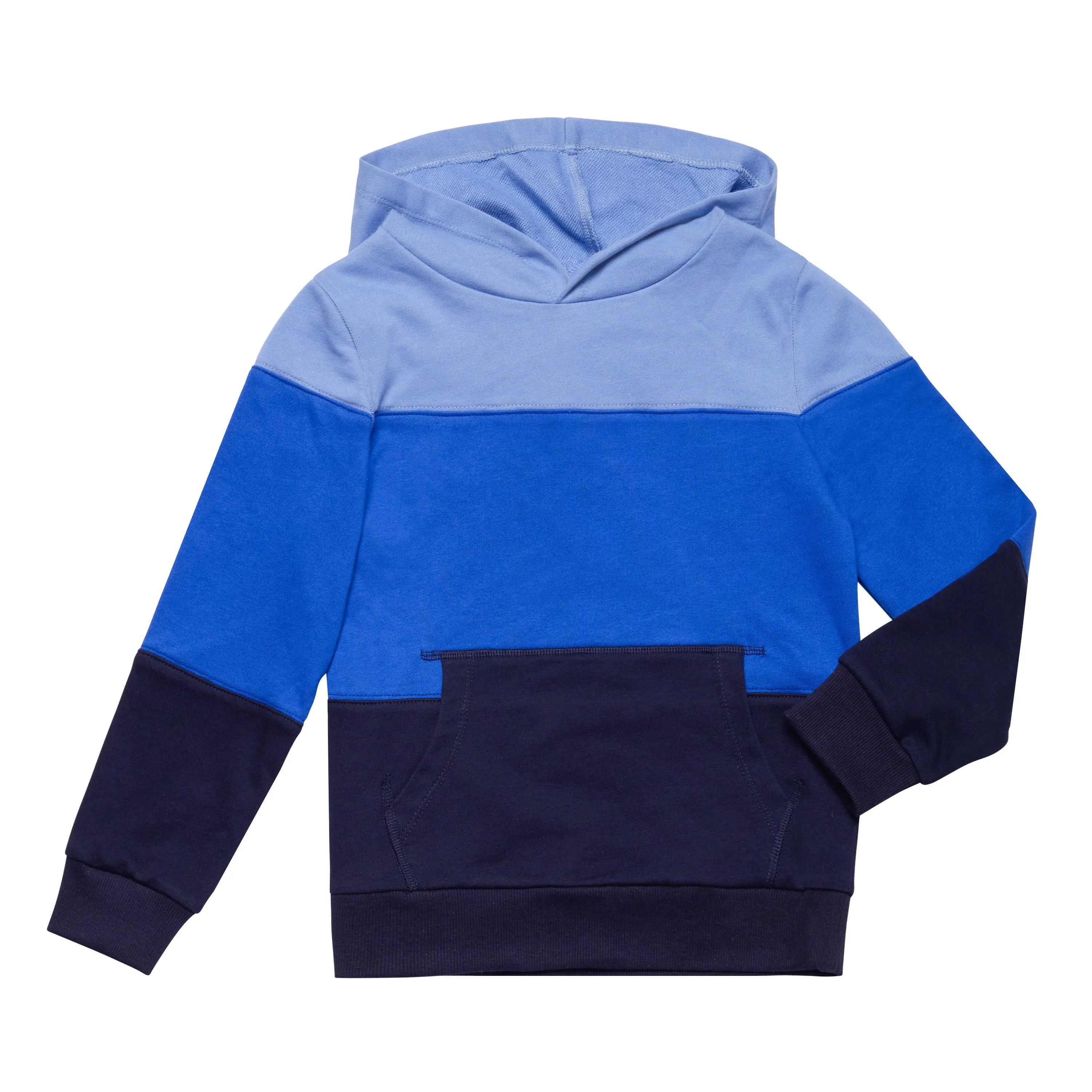 Color Block Stripe Hoodie