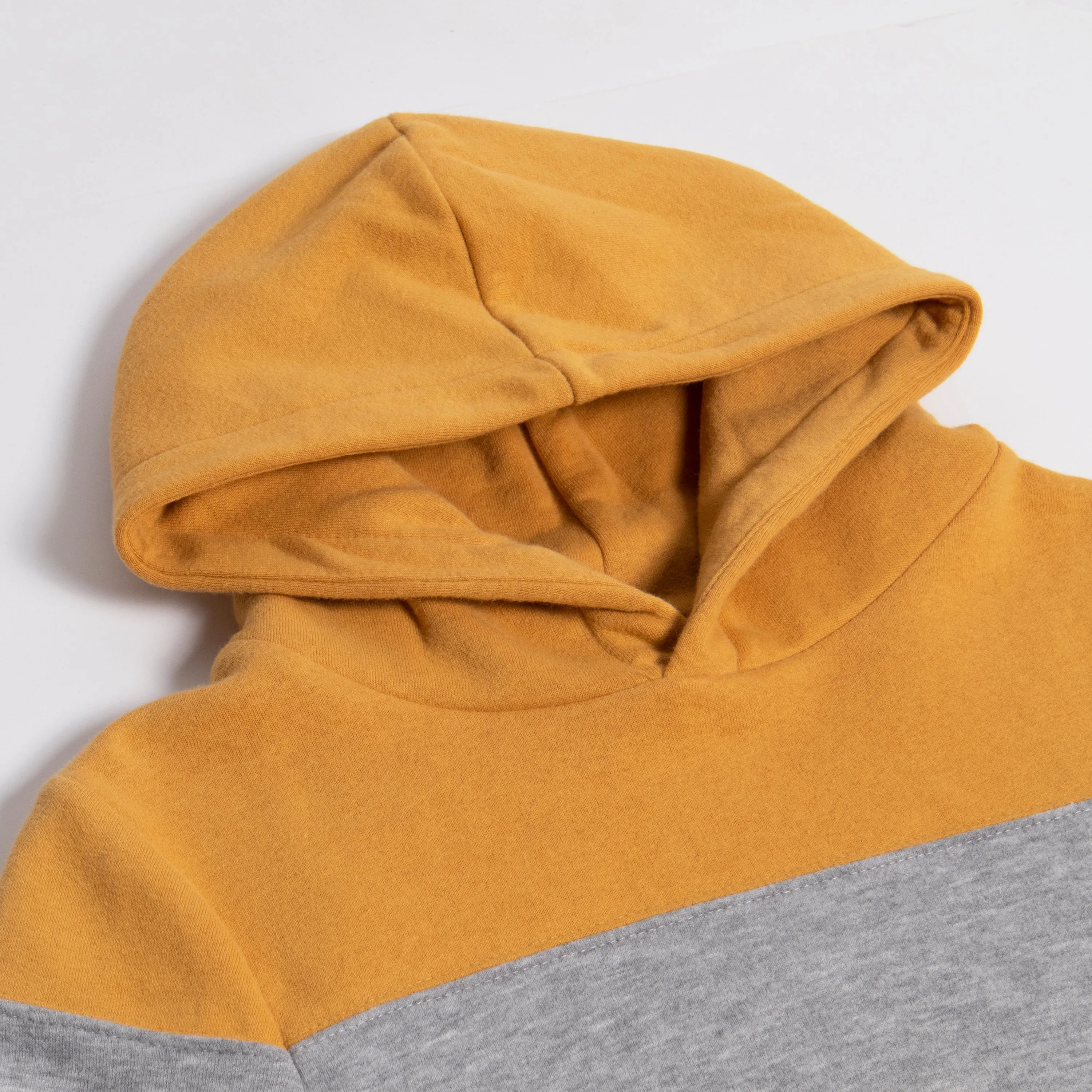 Color Block Stripe Hoodie