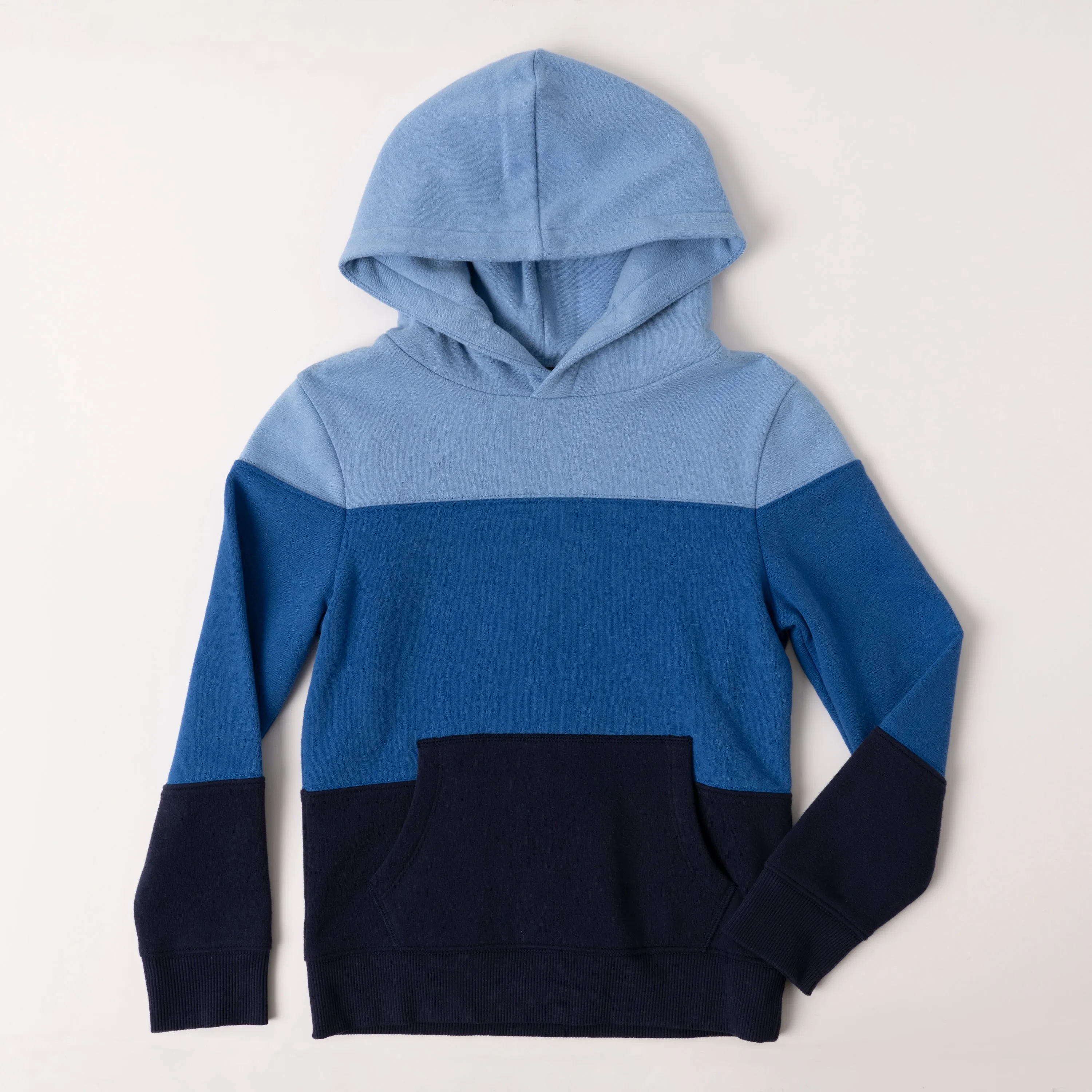 Color Block Stripe Hoodie