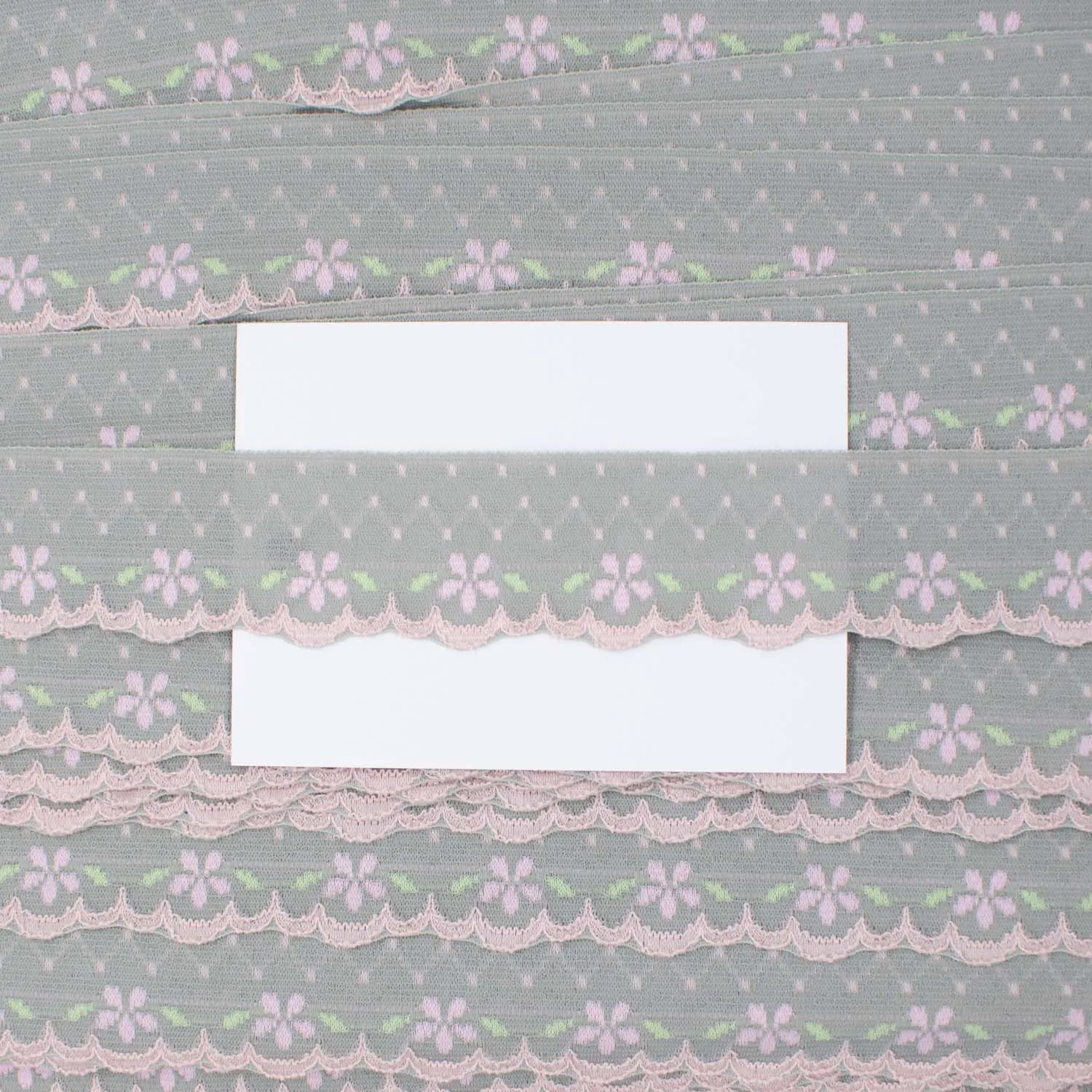 Floral Stretch Lace Trim 30mm
