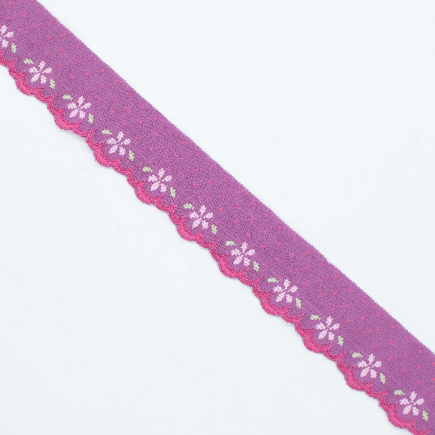 Floral Stretch Lace Trim 30mm