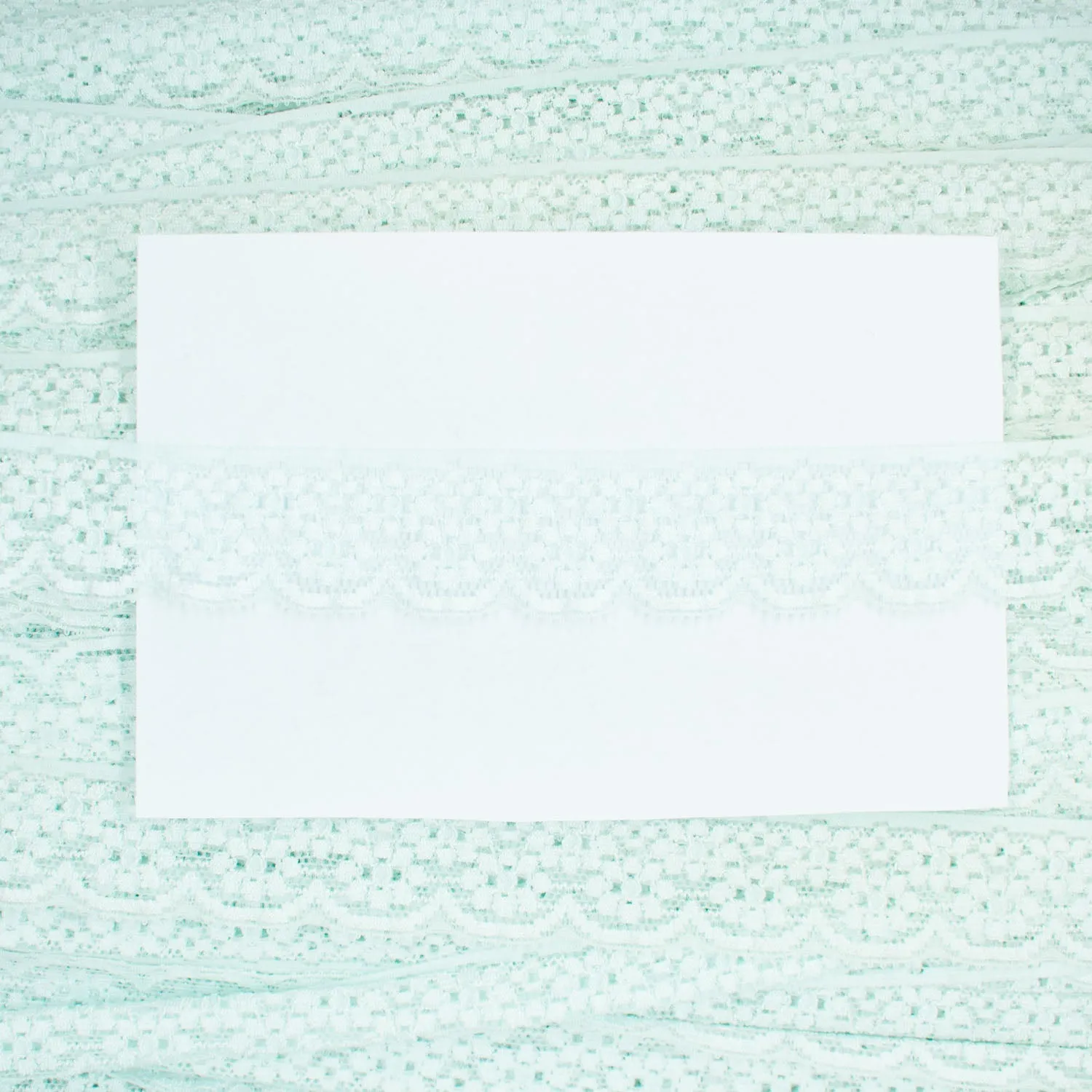 Floral Stretch Raschel Lace Trim 30mm