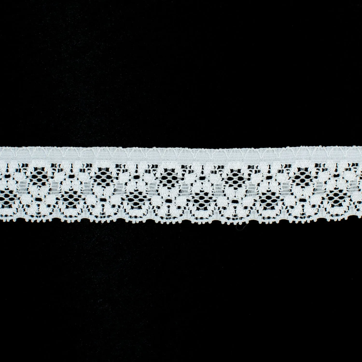 Floral Stretch Raschel Lace Trim 30mm