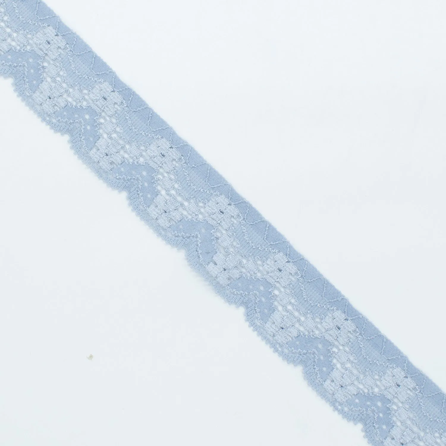 Floral Stretch Raschel Lace Trim 30mm
