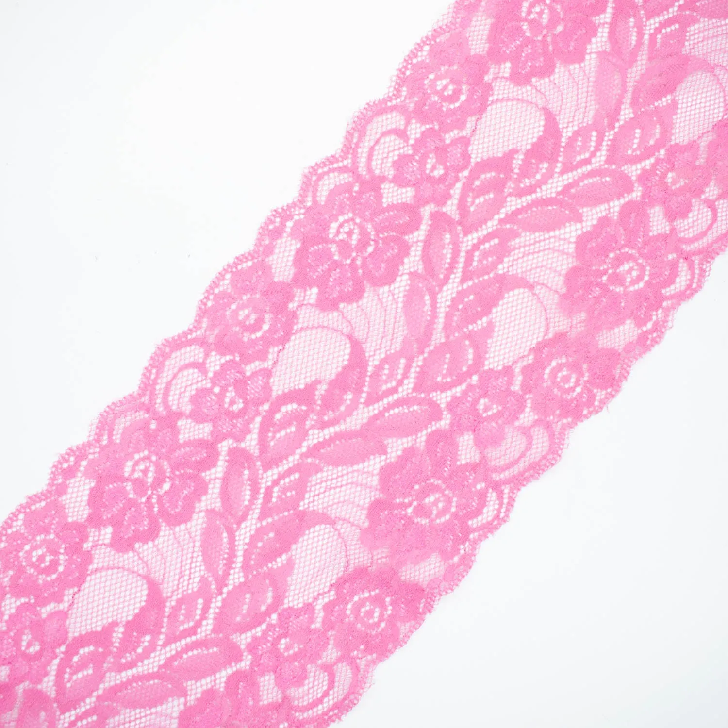 Floral Vines Stretch Lace Trim 15CM