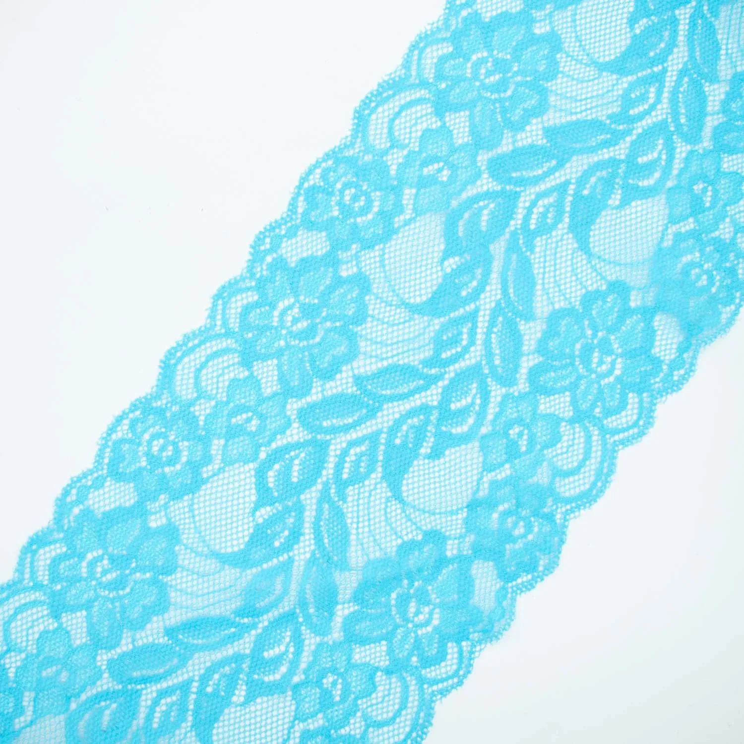 Floral Vines Stretch Lace Trim 15CM