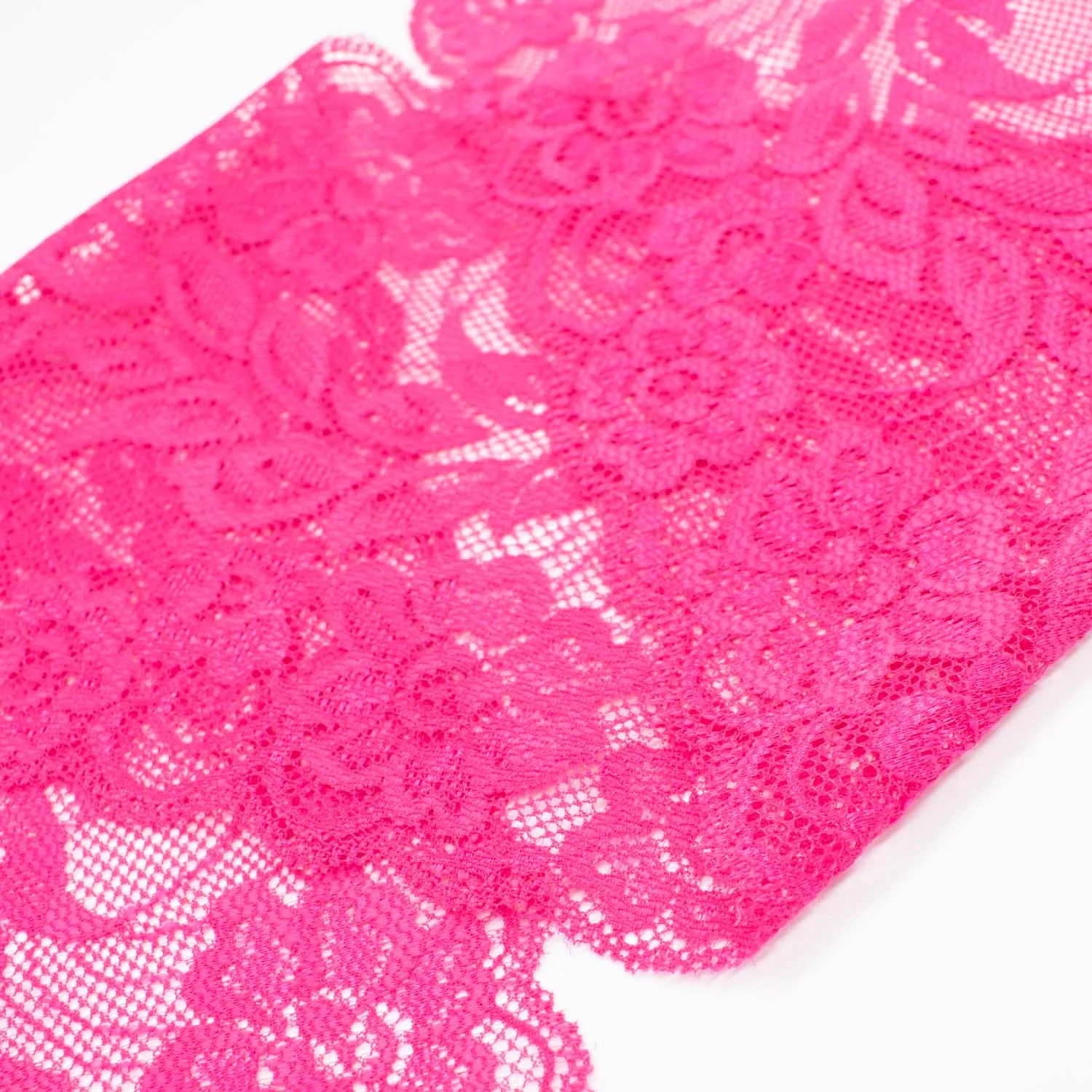 Floral Vines Stretch Lace Trim 15CM