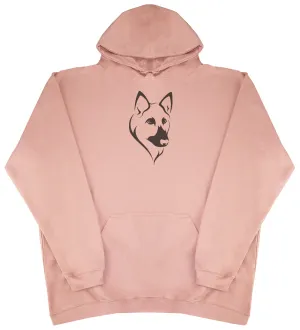 German Shepherd - Huge Oversized Comfy Original Hoody