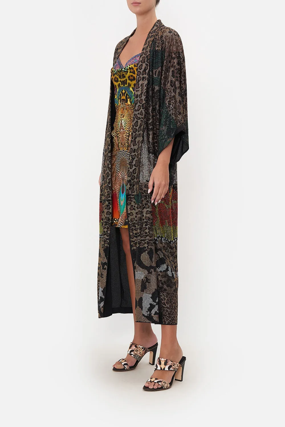 KIMONO COAT SURREALIST XANADU