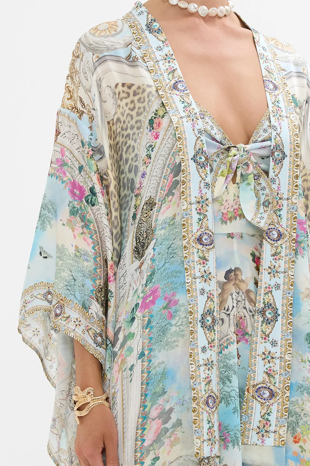 KIMONO LAYER WITH COLLAR WE ALWAYS HAVE ALEXANDRIA