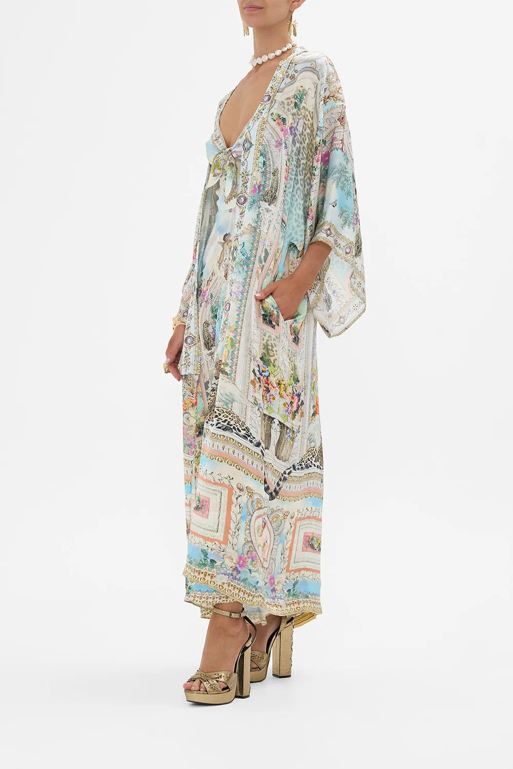 KIMONO LAYER WITH COLLAR WE ALWAYS HAVE ALEXANDRIA