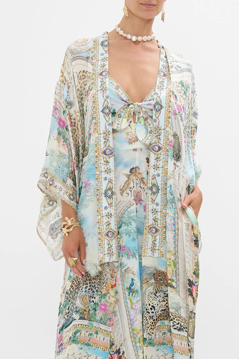 KIMONO LAYER WITH COLLAR WE ALWAYS HAVE ALEXANDRIA