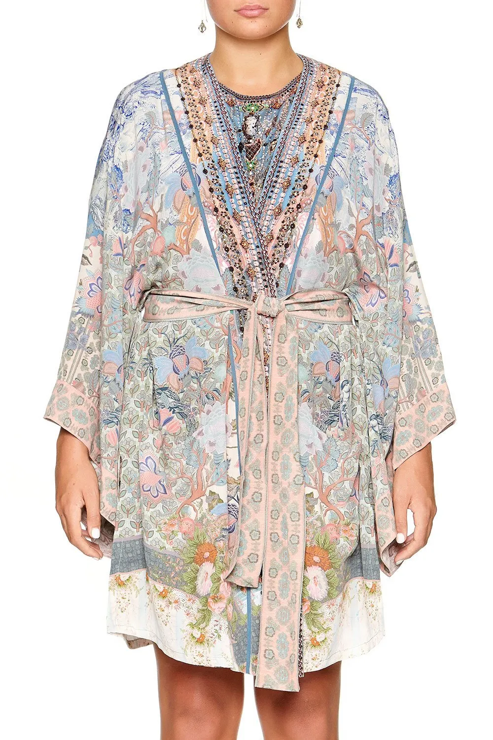 KIMONO WITH TIE BELT BLANCHES BLESSING