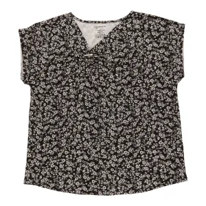 lily morgan Women's Plus Top with Hardware Detail