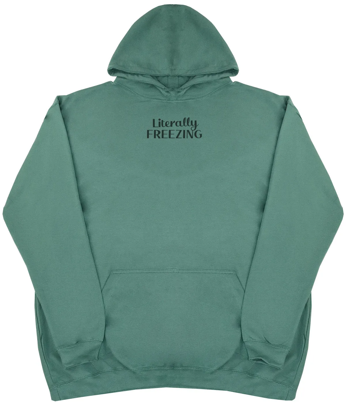 Literally Freezing - Huge Oversized Comfy Original Hoody