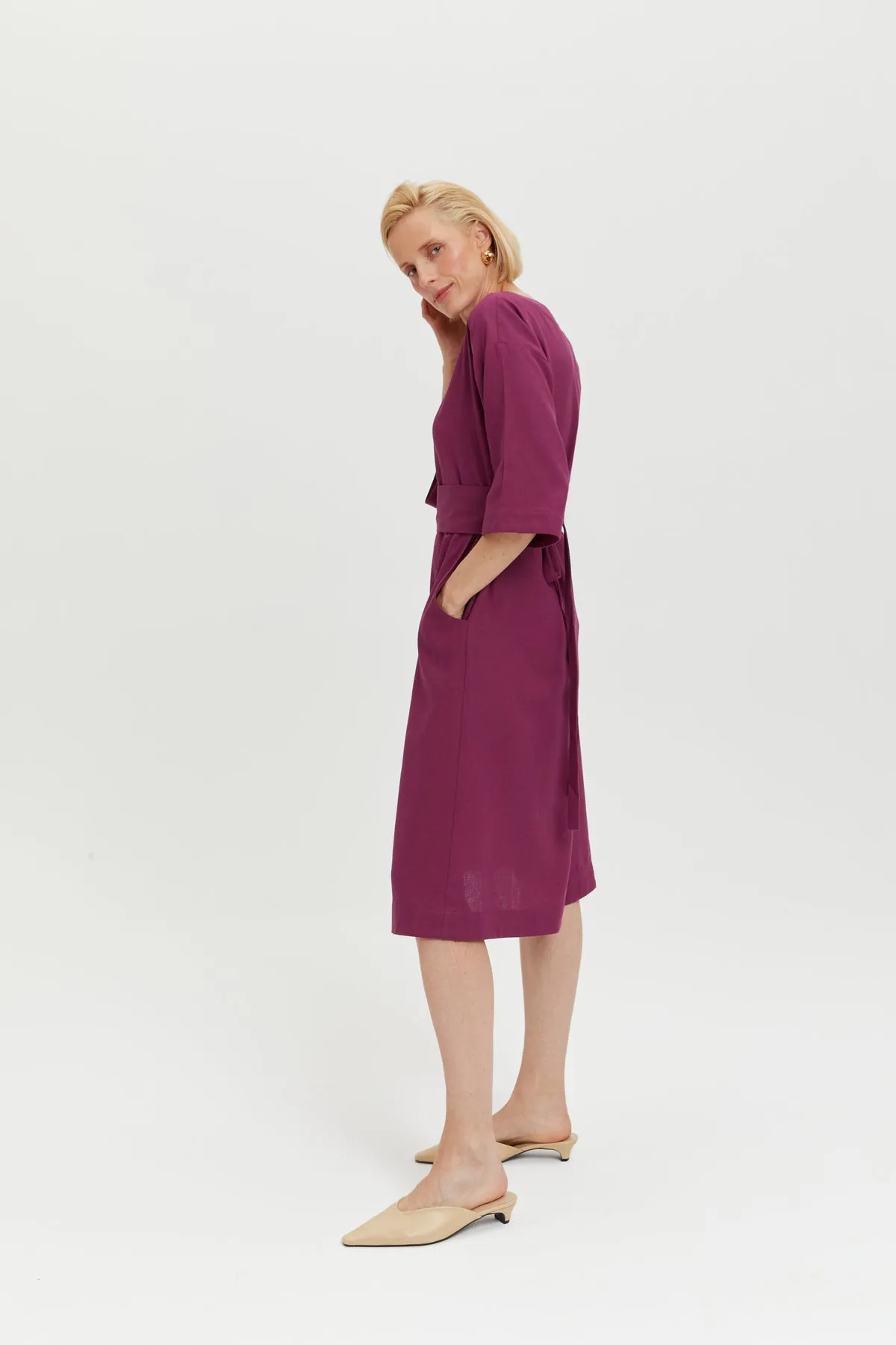 Mane Dress Purple