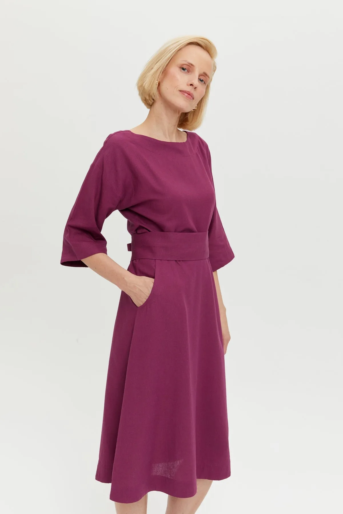 Mane Dress Purple
