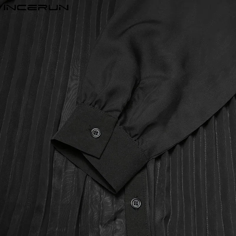 Noir Sheer Elegance Shirt