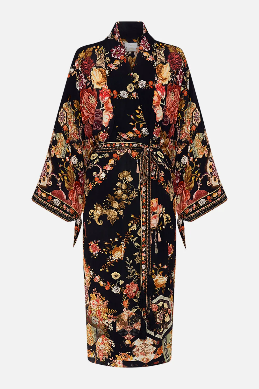OVERSIZED LAYER WITH TIE SLEEVE STITCHED IN TIME
