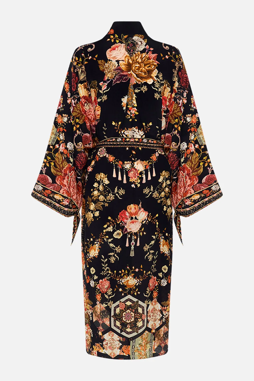 OVERSIZED LAYER WITH TIE SLEEVE STITCHED IN TIME