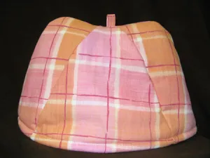 Pink Plaid Classic Tea Cozy