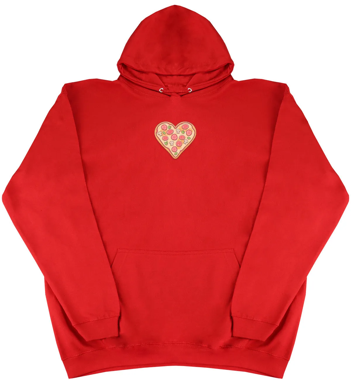 Pizza Heart - Huge Oversized Comfy Original Hoody