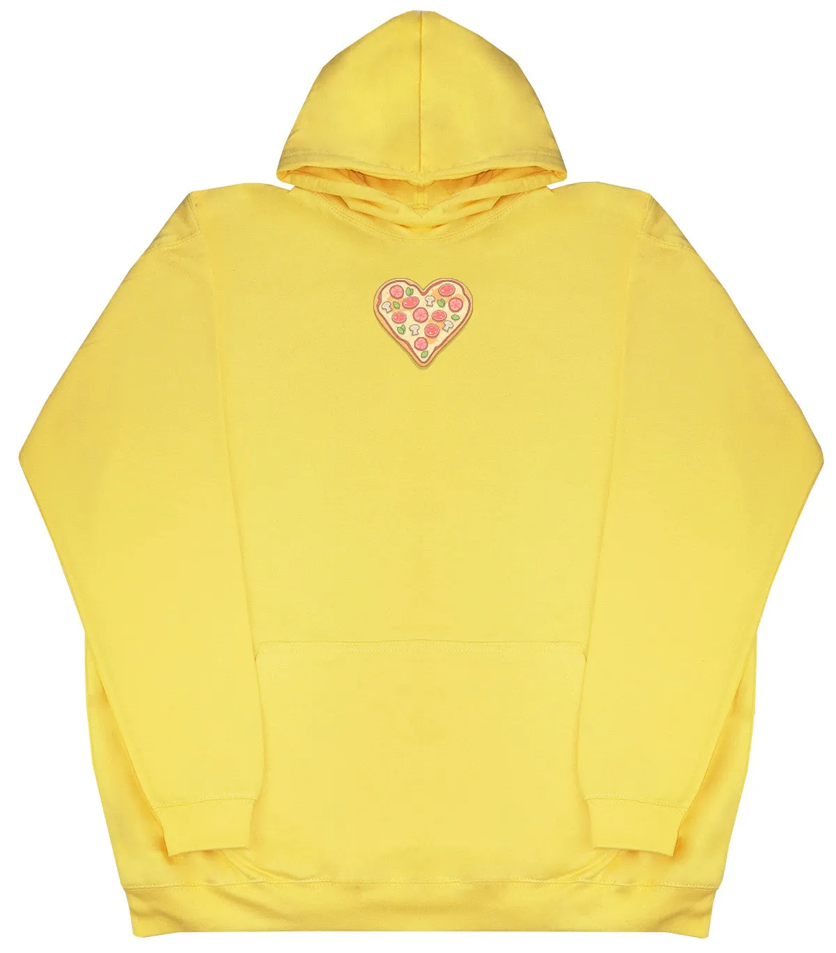 Pizza Heart - Huge Oversized Comfy Original Hoody