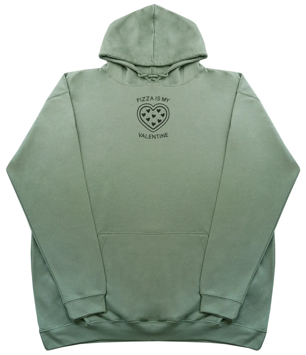Pizza Is My Valentine - Kids Oversized Comfy Original Hoody