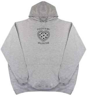 Pizza Is My Valentine - Kids Oversized Comfy Original Hoody