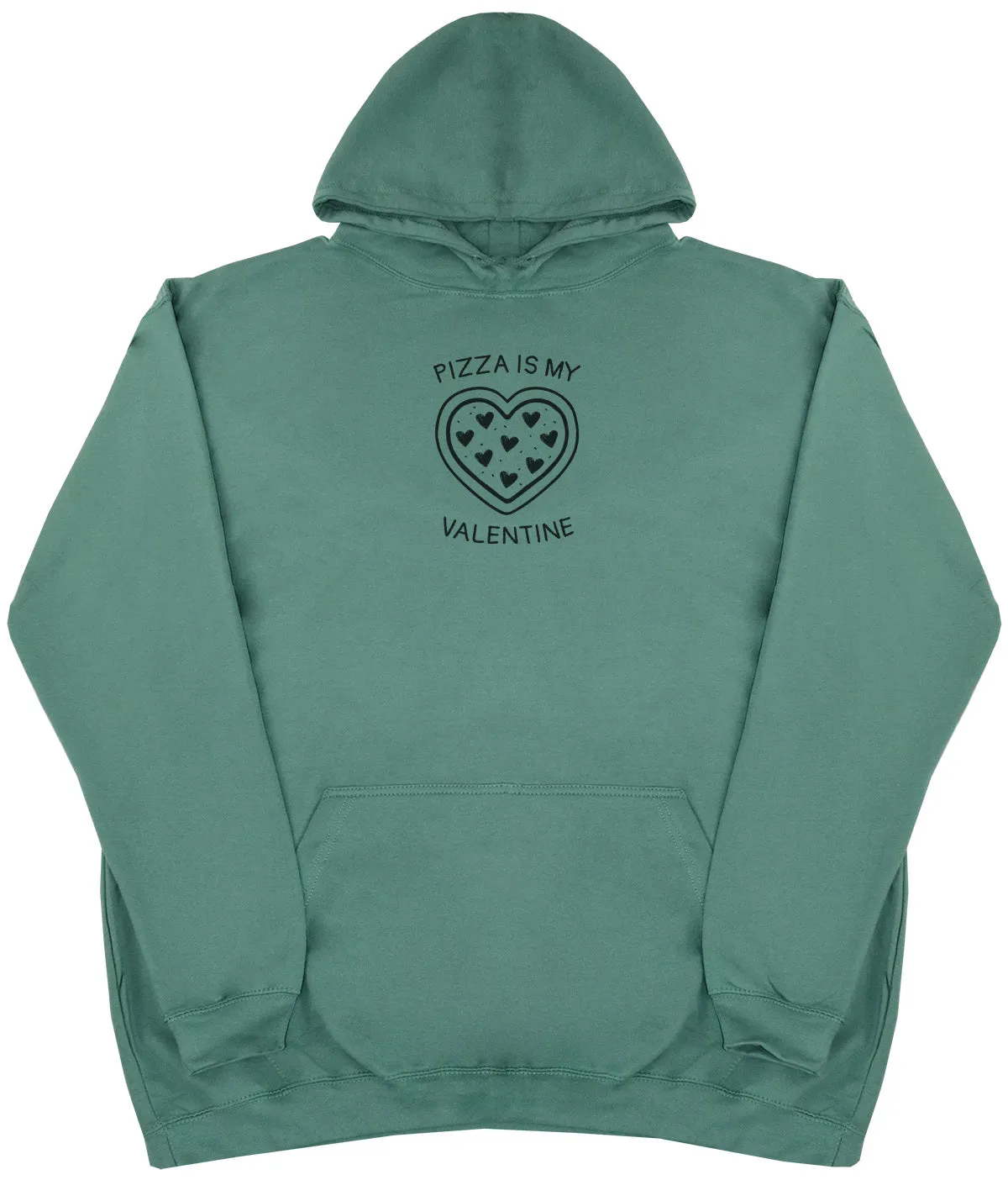 Pizza Is My Valentine - Kids Oversized Comfy Original Hoody