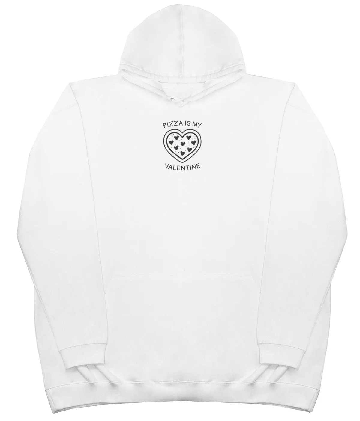 Pizza Is My Valentine - Kids Oversized Comfy Original Hoody