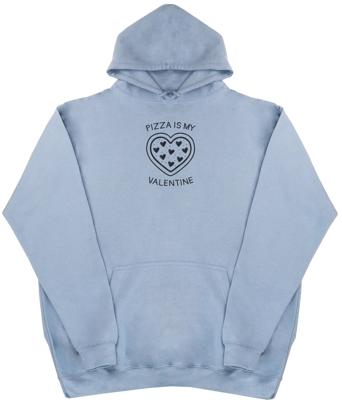 Pizza Is My Valentine - Kids Oversized Comfy Original Hoody