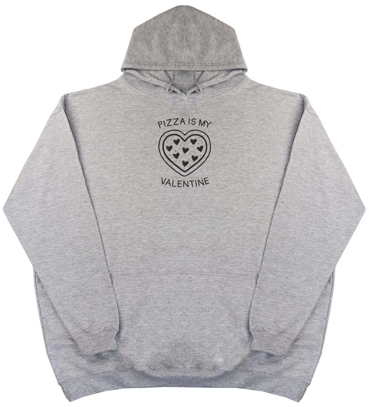 Pizza Is My Valentine - Kids Oversized Comfy Original Hoody