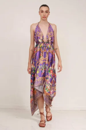 Purple Vacation Dress