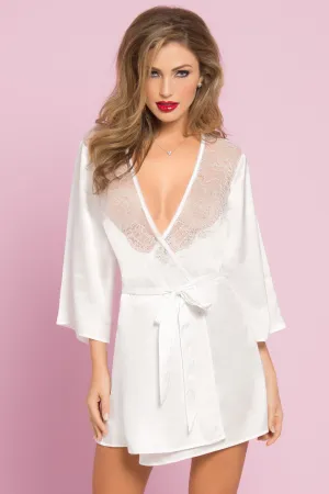 Romantic Eyelash Lace Robe