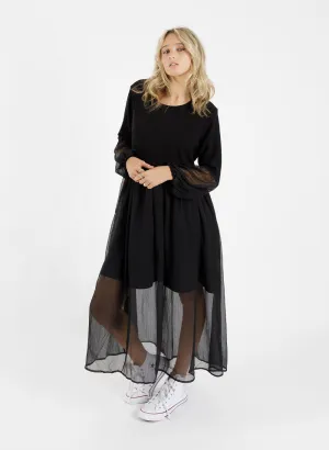 Sheer Tier Dress
