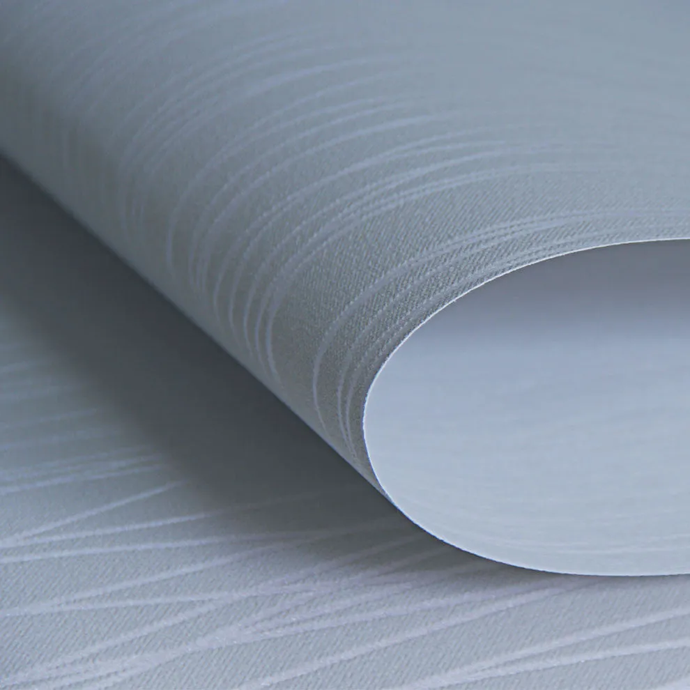 Solid Color Vertical Striped Wallpaper-Light Grey (5.3 ㎡)