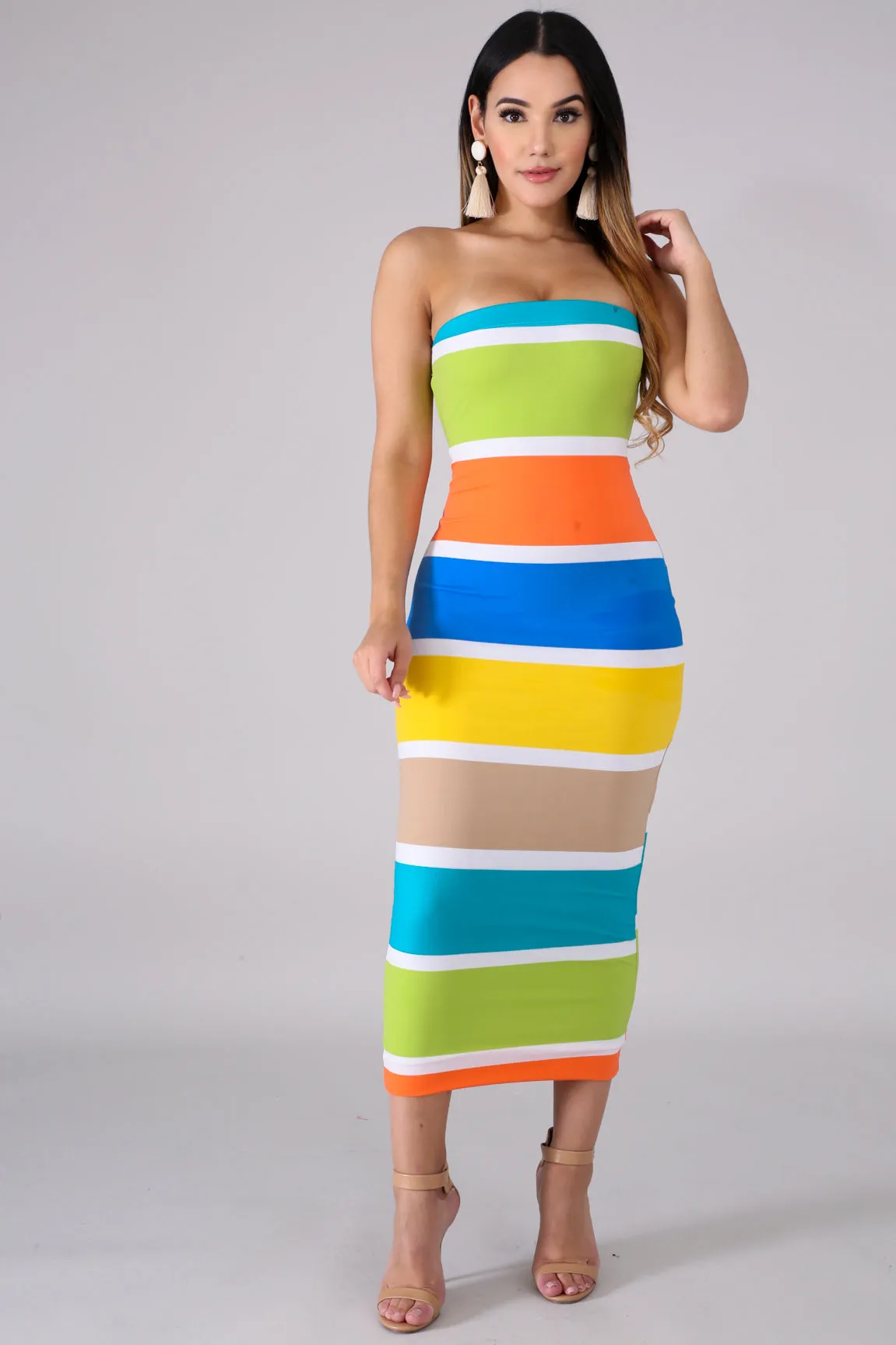 Sunny Day Color Block dress