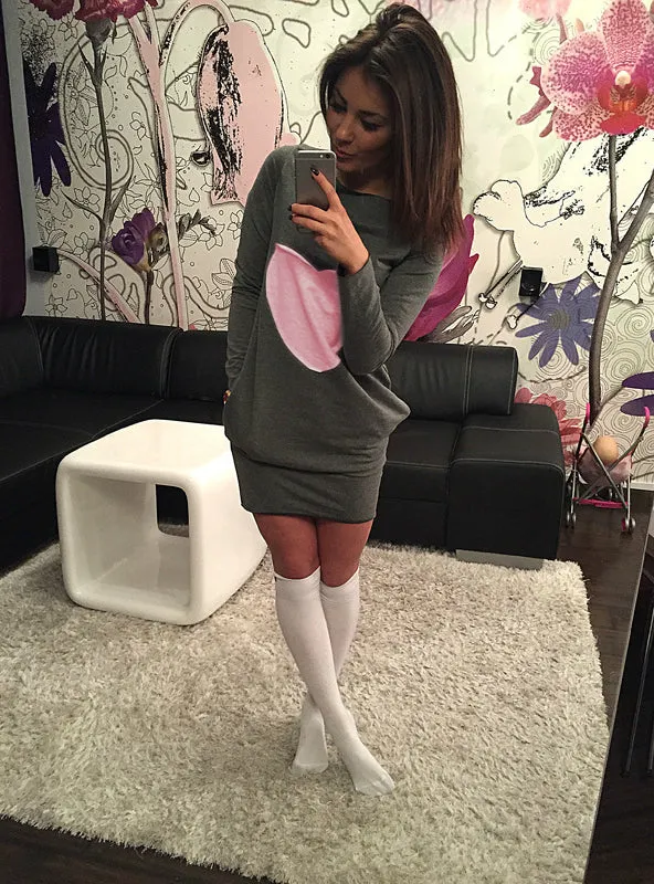 TastyHottie - Long Sleeve Double Pocket Women Clothes Bodycon Dress